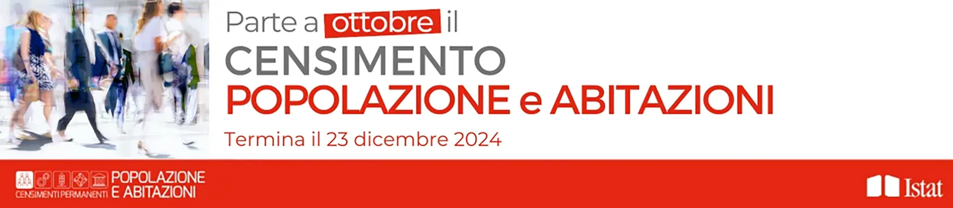 Censimento popolazione e abitazioni 2024